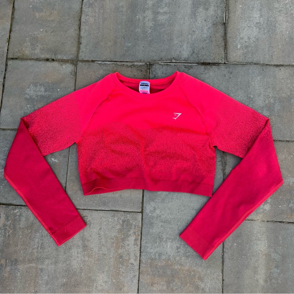 Gymshark Adapt Ombré Seamless Long Sleeve - Size XL